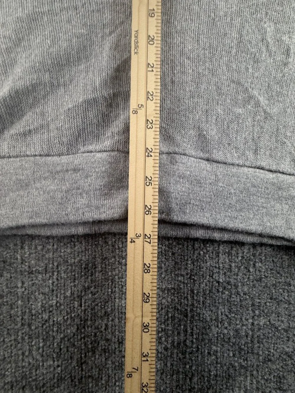 Christian Dior ** Sweater Men Cardigan V-Neck Logo USA XL Gray Solid Long Sleeve